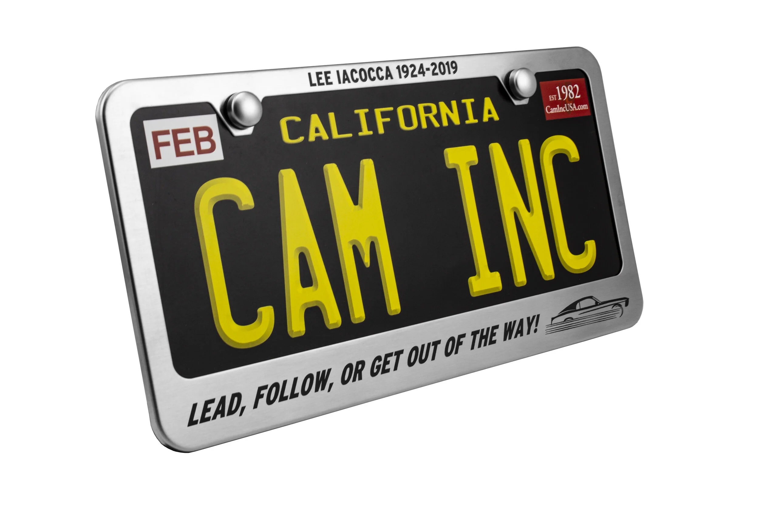 [licca]フレームセット Lee Iacocca License Plate Frame | Camisasca Automotive Online Store